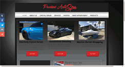 Desktop Screenshot of pansiniautospa.com